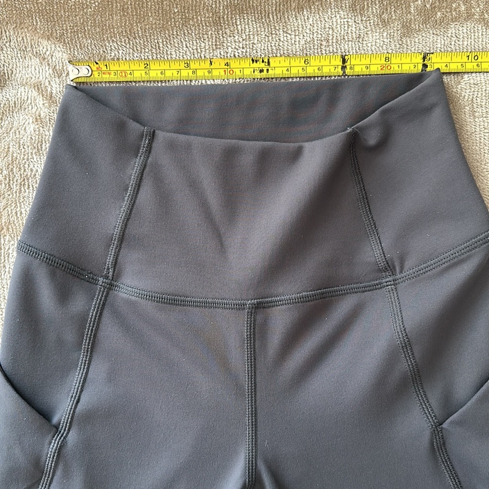 Oasis PureLuxe High-Waisted Pocket Kick Flare XXS Onxy Grey - Picture 2 of 9